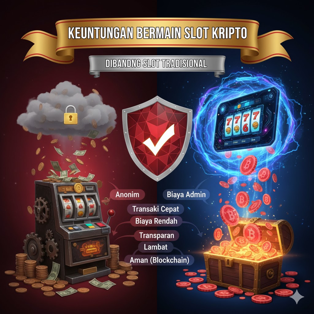 Keuntungan Bermain Slot Kripto dibanding Slot Tradisional