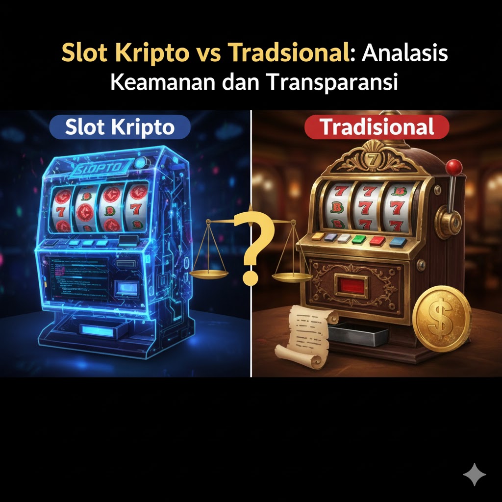 Slot Kripto vs Tradisional : Analisis Keamanan dan Transparansi