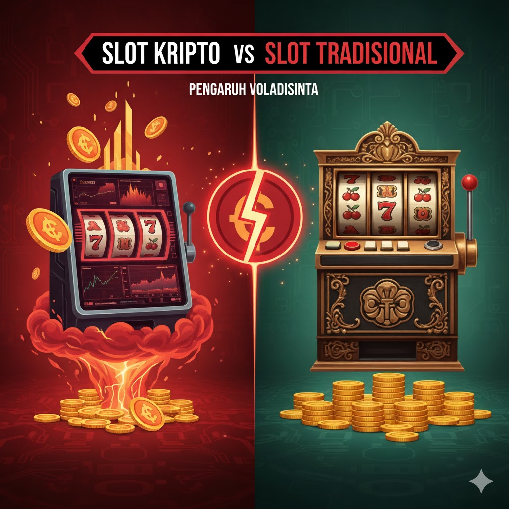 Slot Kripto vs Slot Tradisional : Pengaruh Volatilitas