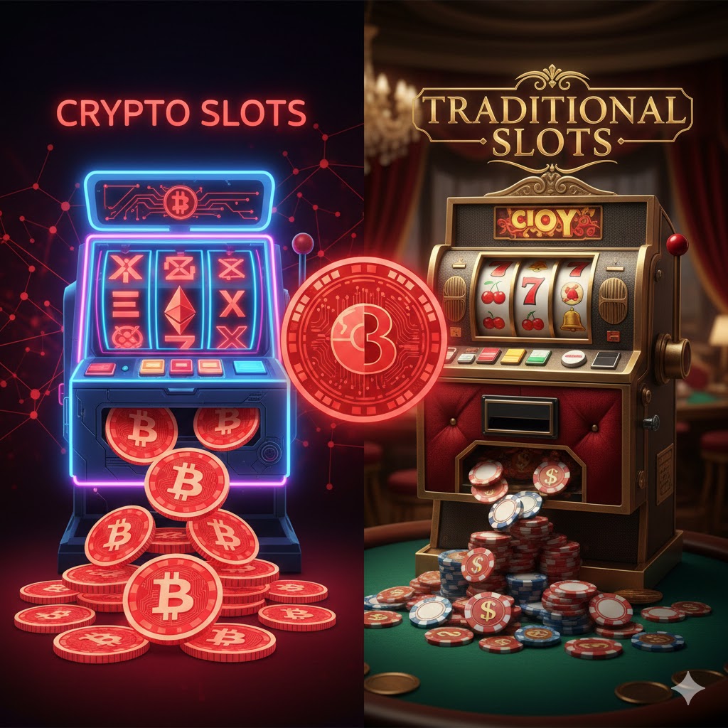 Slot Kripto vs Tradisional : Perbedaan Bonus dan Fitur