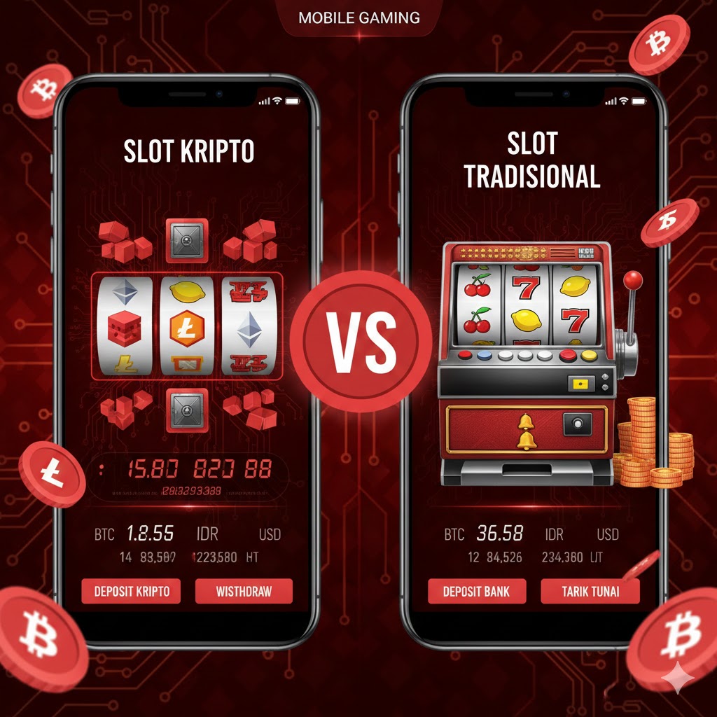 Slot Kripto vs Slot Tradisional di Mobile