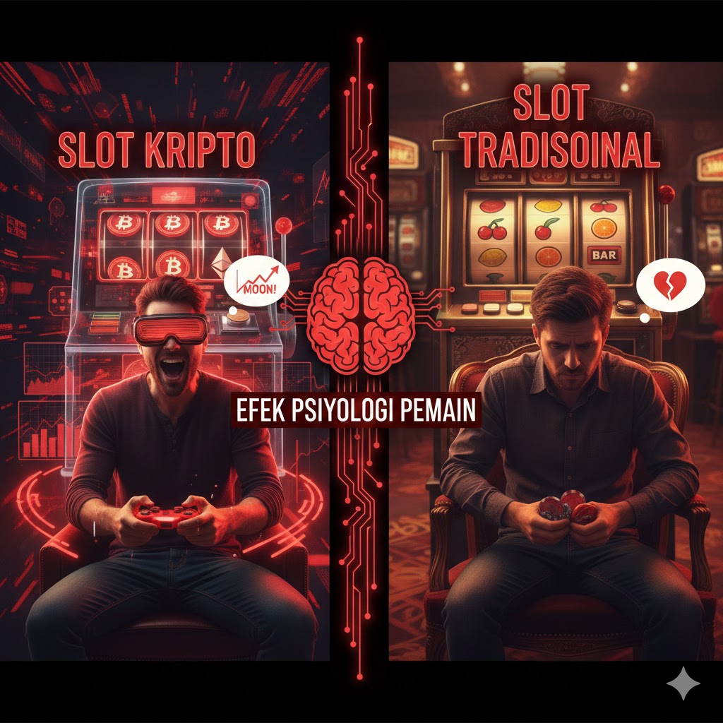 Slot Kripto vs Tradisional : Efek Psikologi Pemain